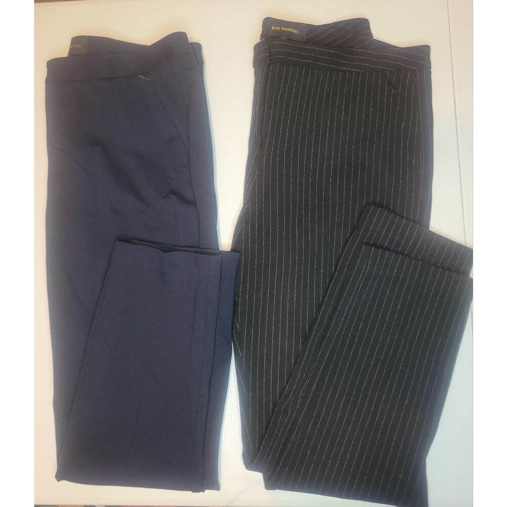 Lot Of 2! Kobi Halperin Women's Size 14 Dress Pants| Classy Comfort Quiet Luxury